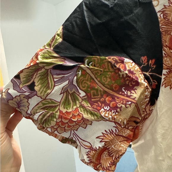 luxury the catalina button front midi dress with V neck,puff sleeves, NEW,SIZE S - Picture 7 of 9